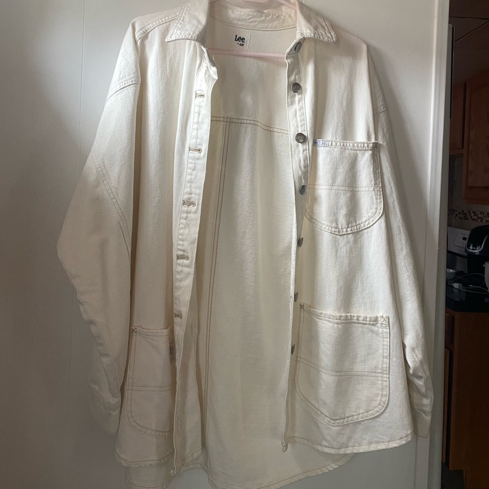 Lee x H&M denim jacket oversized fit